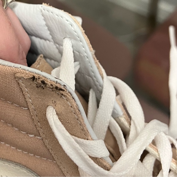 Blush Old School High Top Vans - Picture 6 of 7